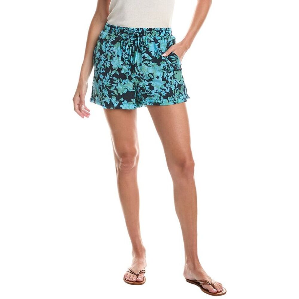 Cece Womens  Elastic Waist Pull-On Short, Navy